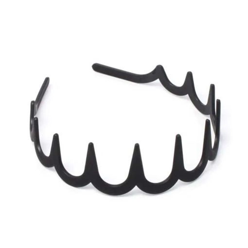 Picture of ALICEBAND SHART TOOTH MATTE BLACK